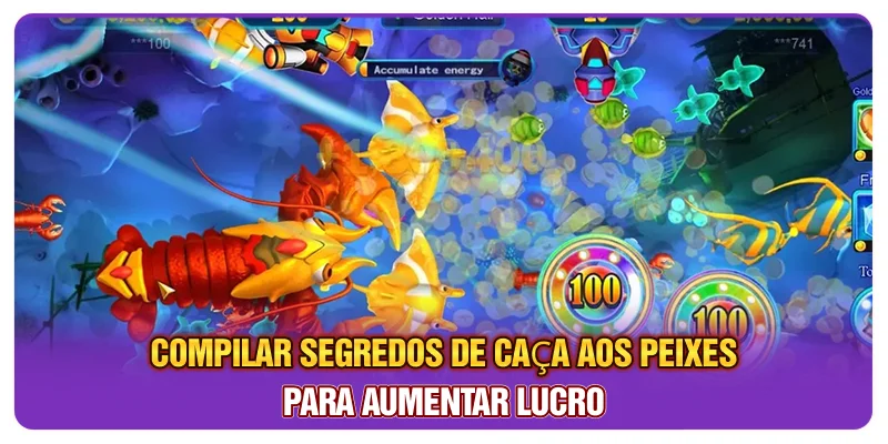 Compilar segredos de caça aos peixes para aumentar lucro