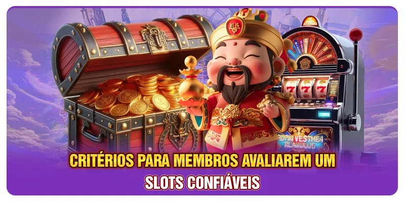 Critérios para membros avaliarem um slots confiáveis Critérios para membros avaliarem um slots confiáveis